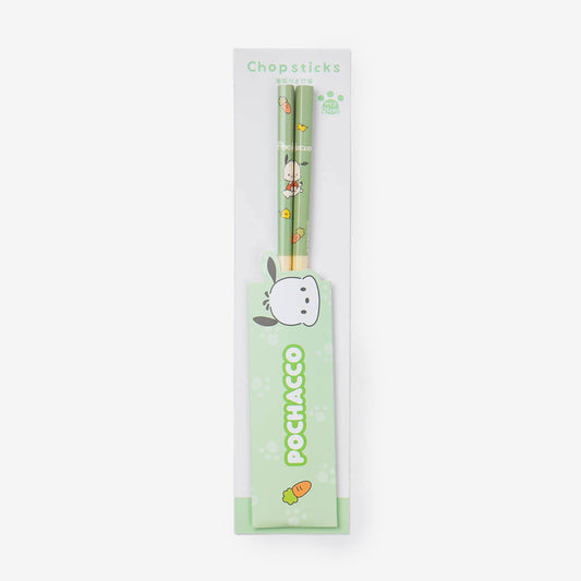 Pochacco Carrot Bamboo Chopsticks