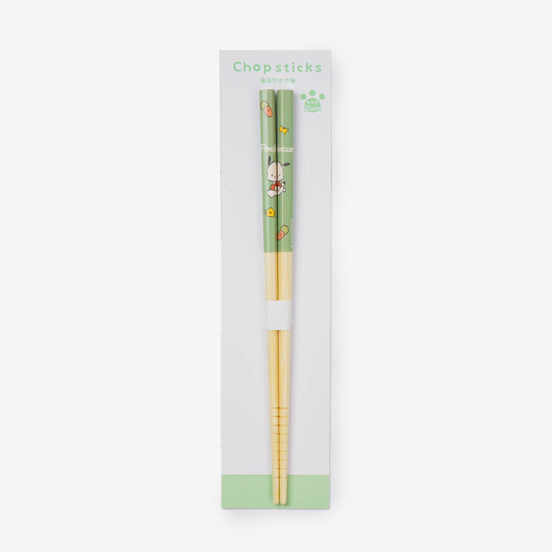 Pochacco Carrot Bamboo Chopsticks