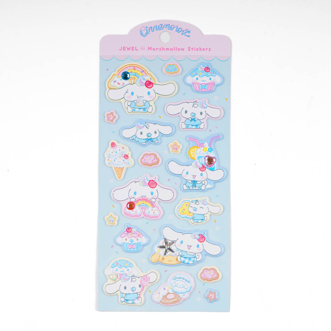 Cinnamoroll Jewel Marshmallow Stickers