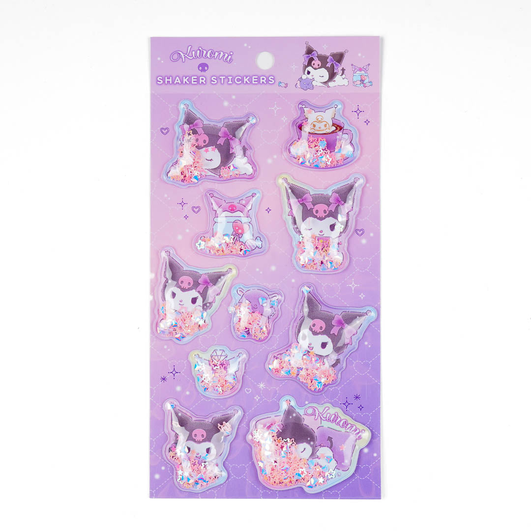 Kuromi Glitz & Glam Shaker Stickers
