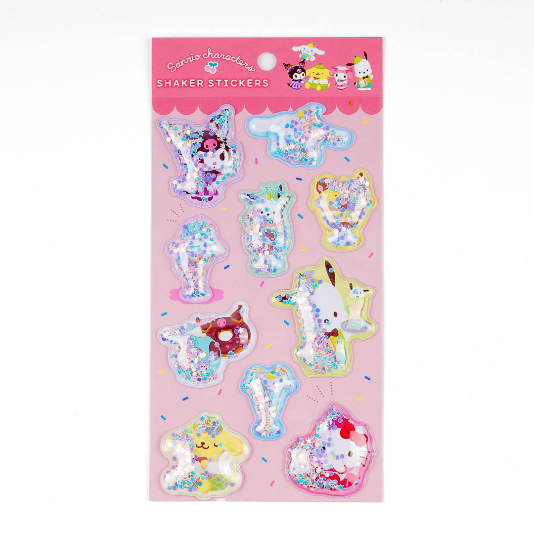 Sanrio Characters Parfait Shaker Stickers