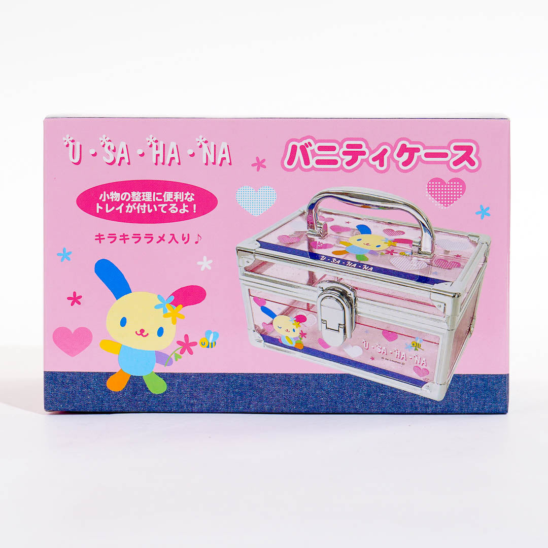 Usahana Heart-Filled Bunny Vanity Case
