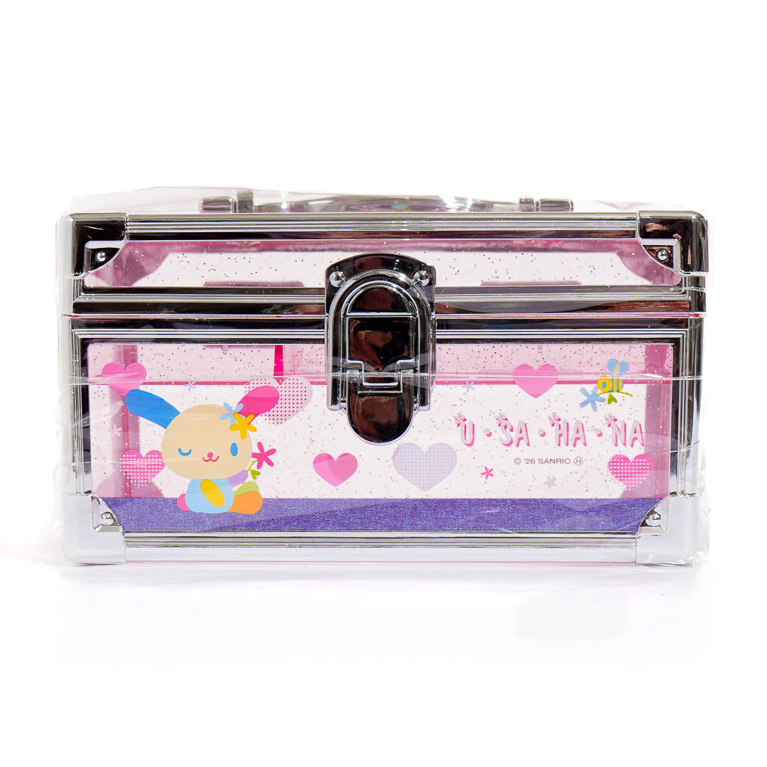 Usahana Heart-Filled Bunny Vanity Case