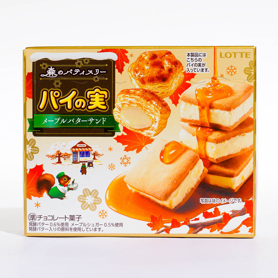 Lotte Pia No Mi Pastries - Maple Butter