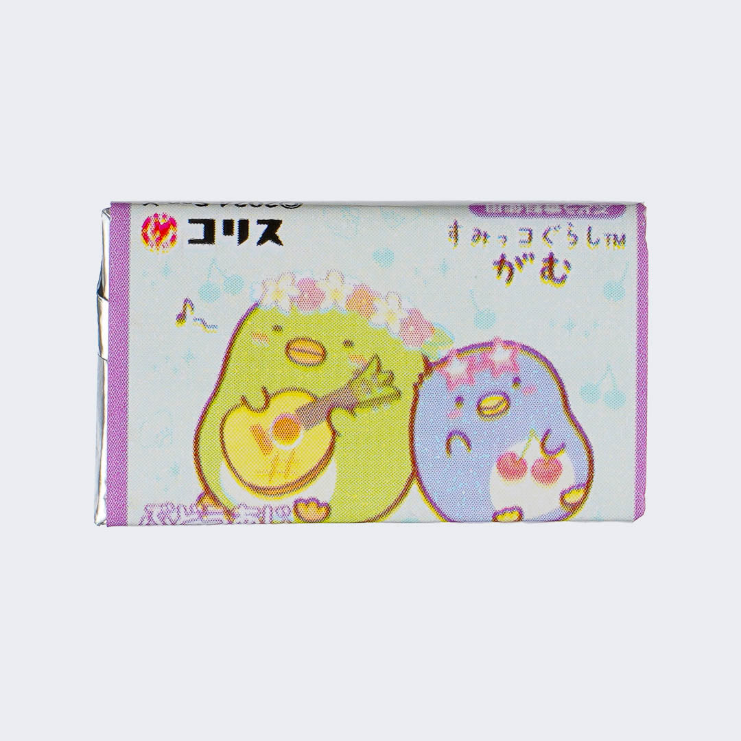 Sumikko Gurashi Grape Chewing Gum - 5pcs