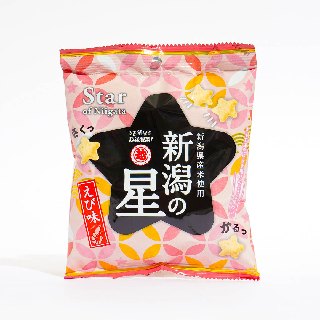 Echigo Niigata Star Rice Crackers Shrimp