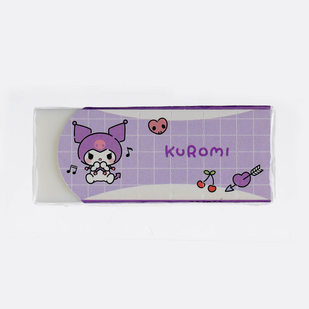 Kuromi Smile Arch Foam Eraser
