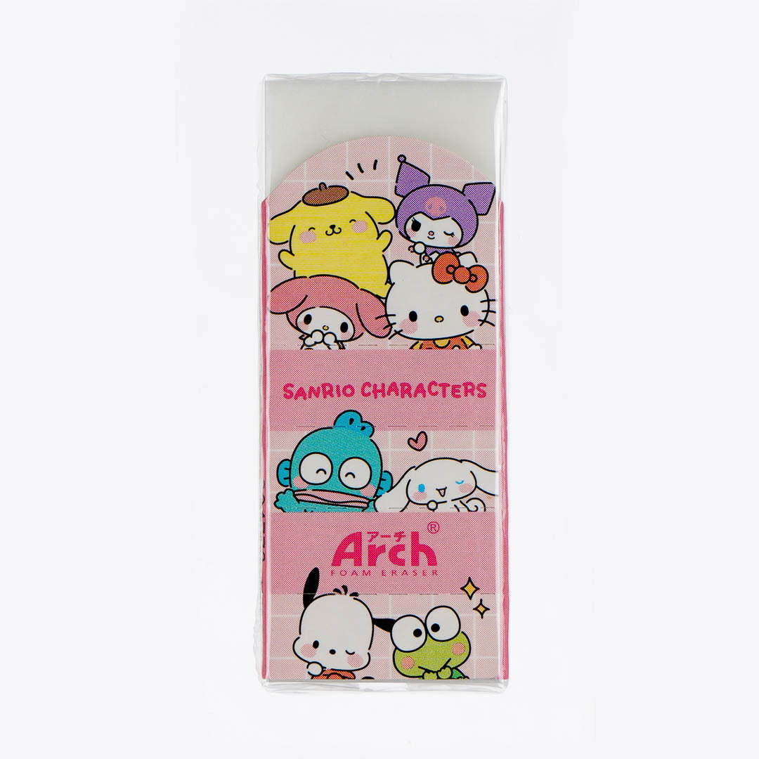 Sanrio Characters Arch Foam Eraser