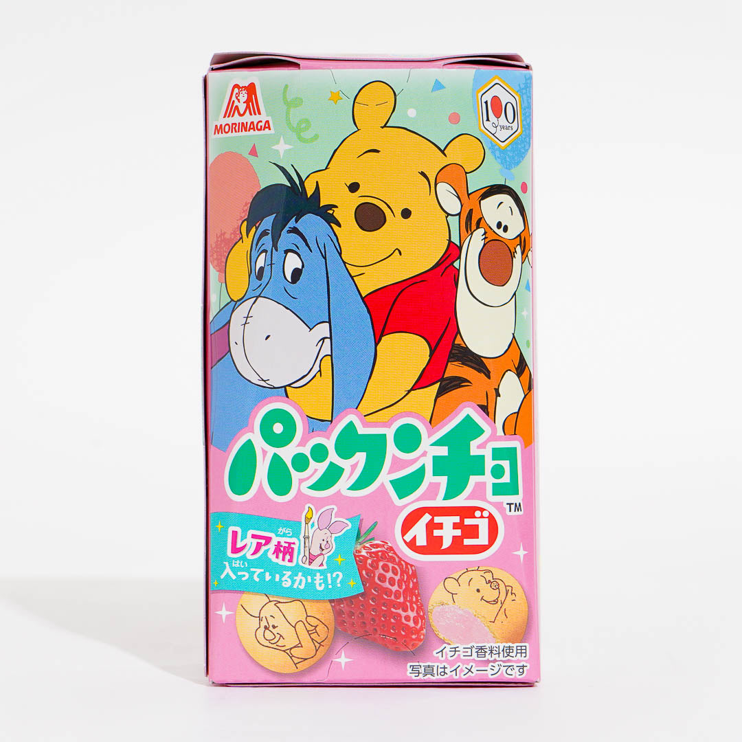 Winnie the Pooh Pakkuncho Strawberry Choco-Filled Snacks