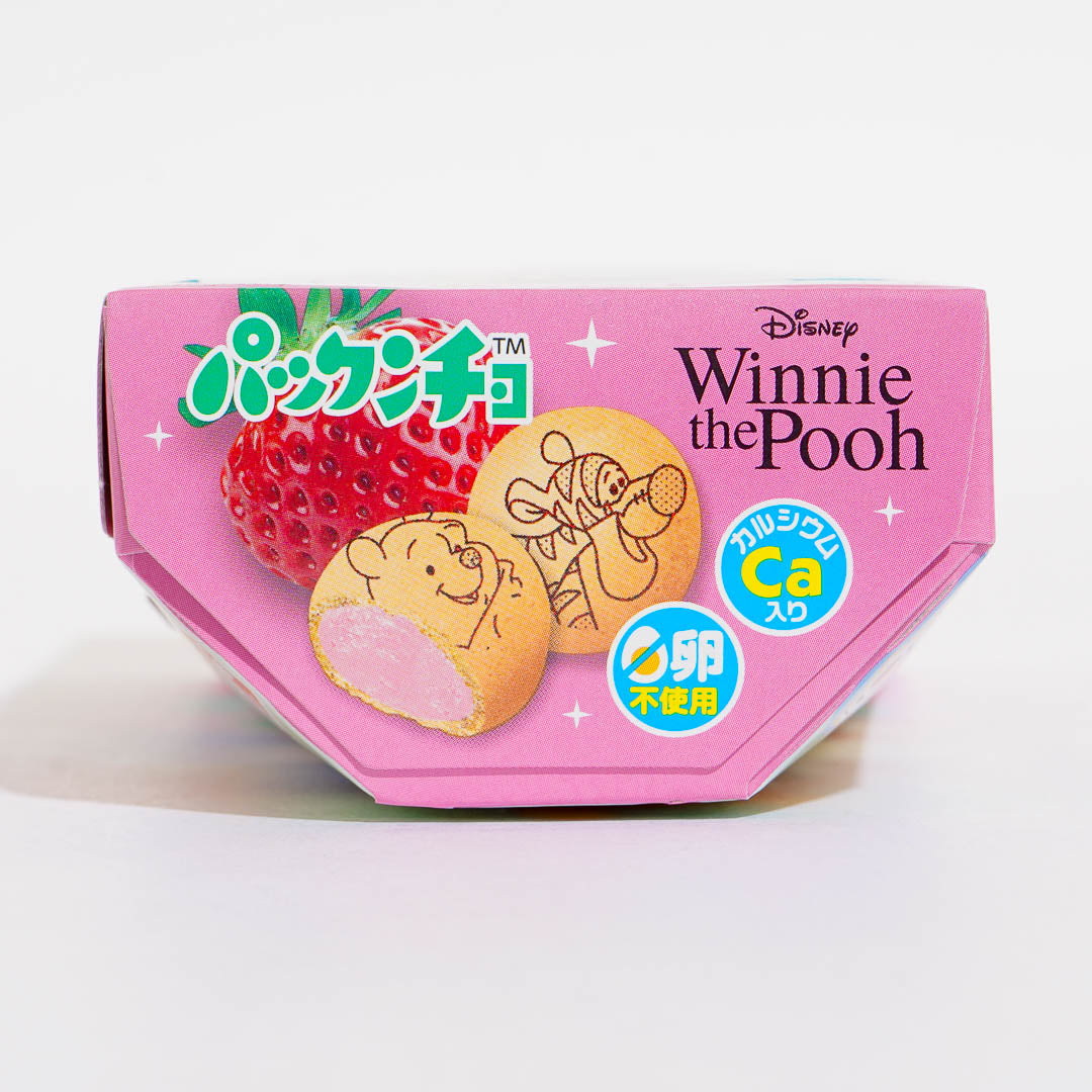 Winnie the Pooh Pakkuncho Strawberry Choco-Filled Snacks
