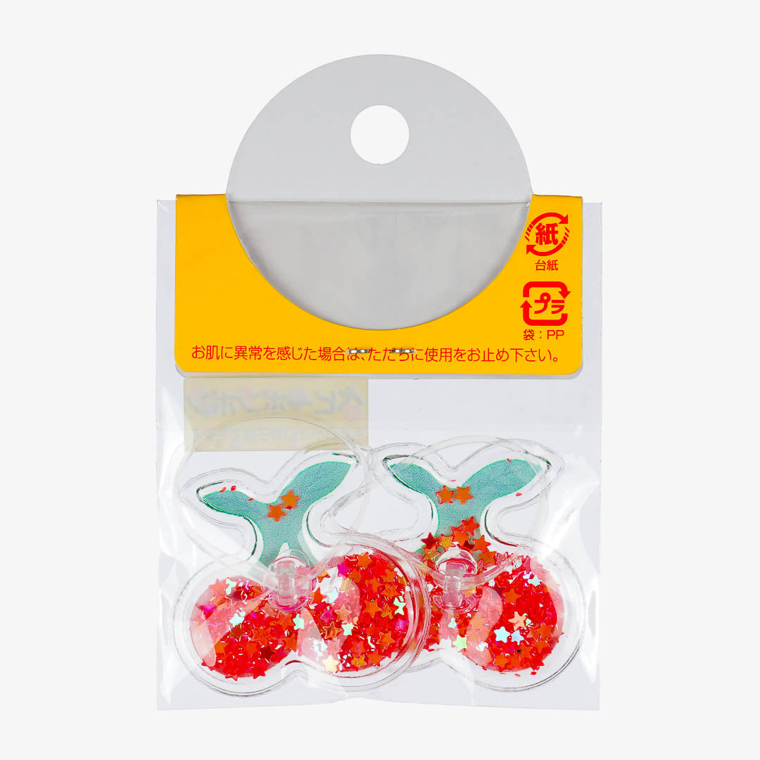 Sparkly Cherry Hair Ties