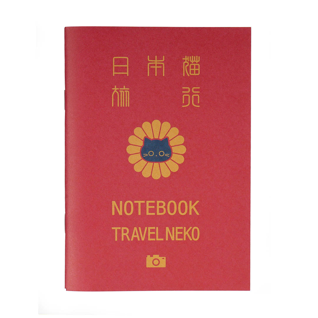 A6 Travel Neko Notebook
