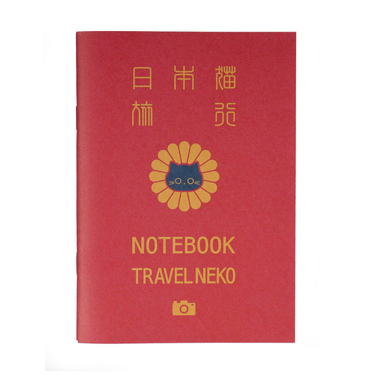 A6 Travel Neko Notebook
