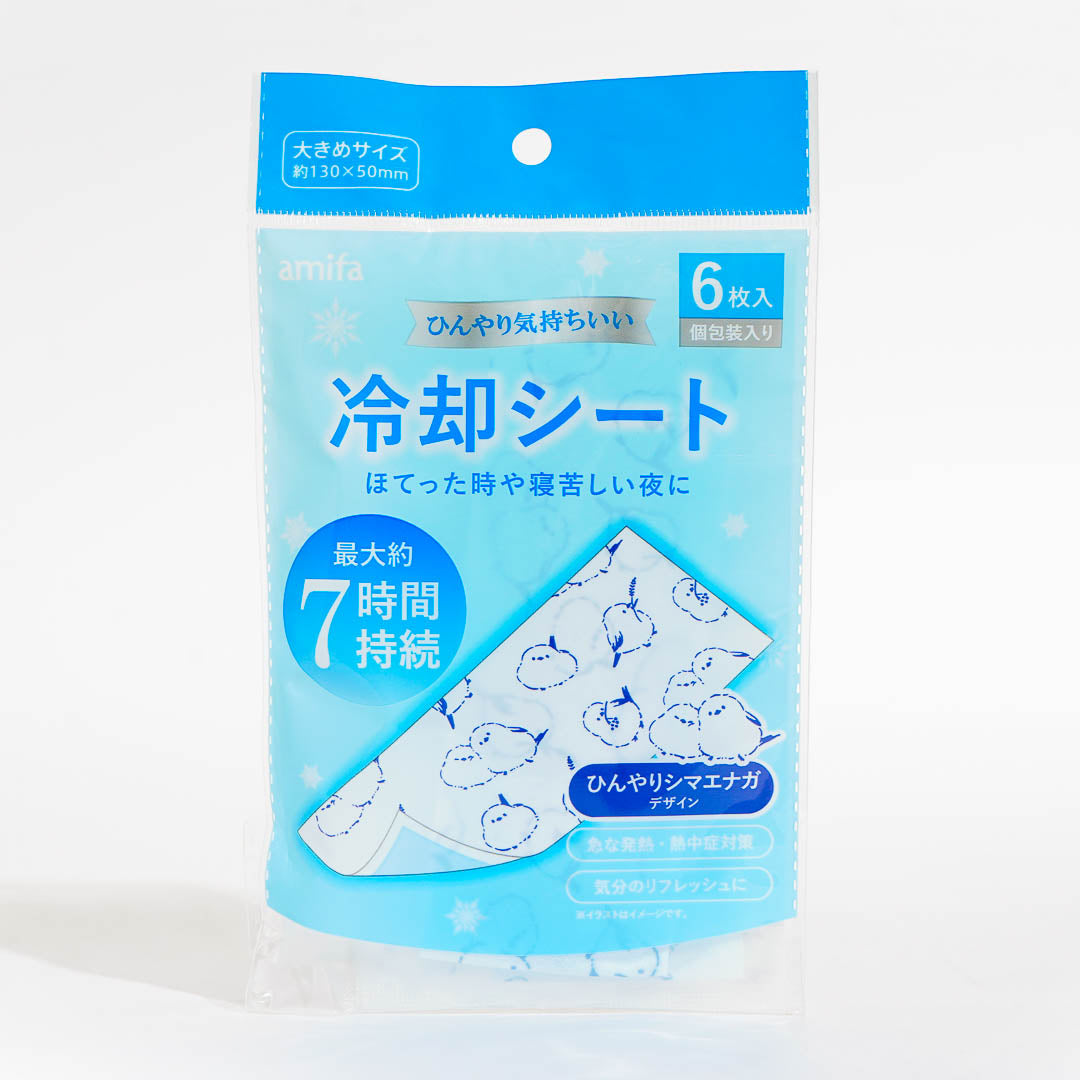 Long-tailed Tit Cooling Gel Sheets - 6 Pcs