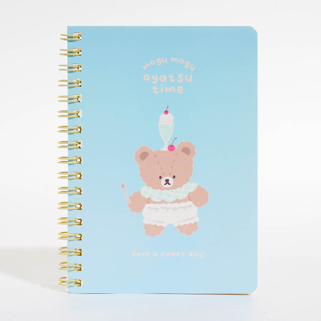 Mogu Mogu Oyatsu Time A6 Spiral Notebook