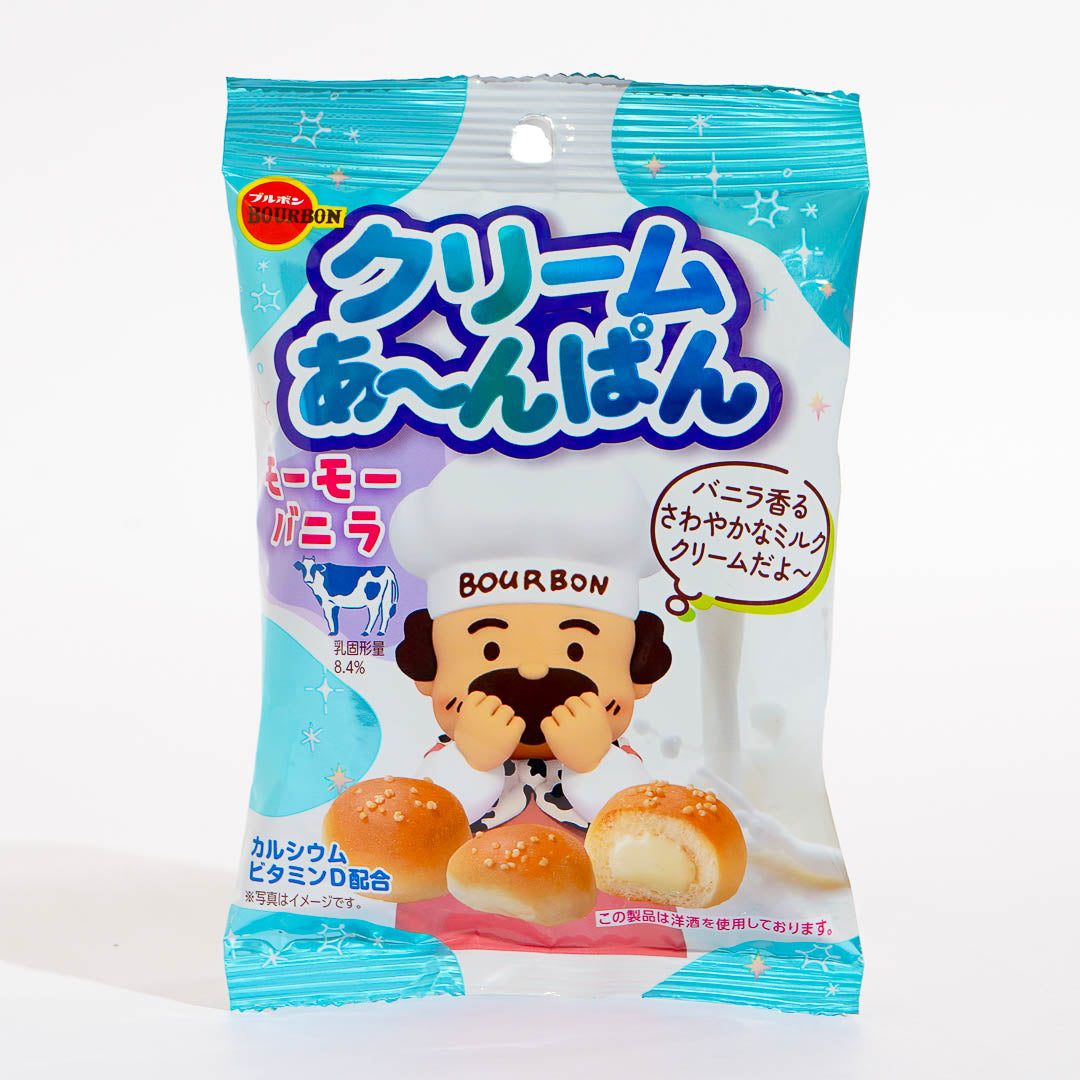 Bourbon Cream Anpan Bread Snacks
