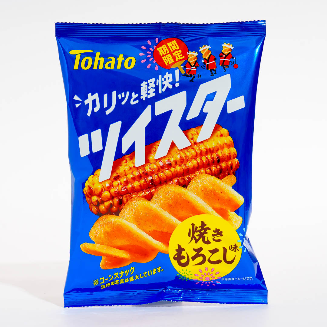 Tohato Twister Grilled Corn Snack