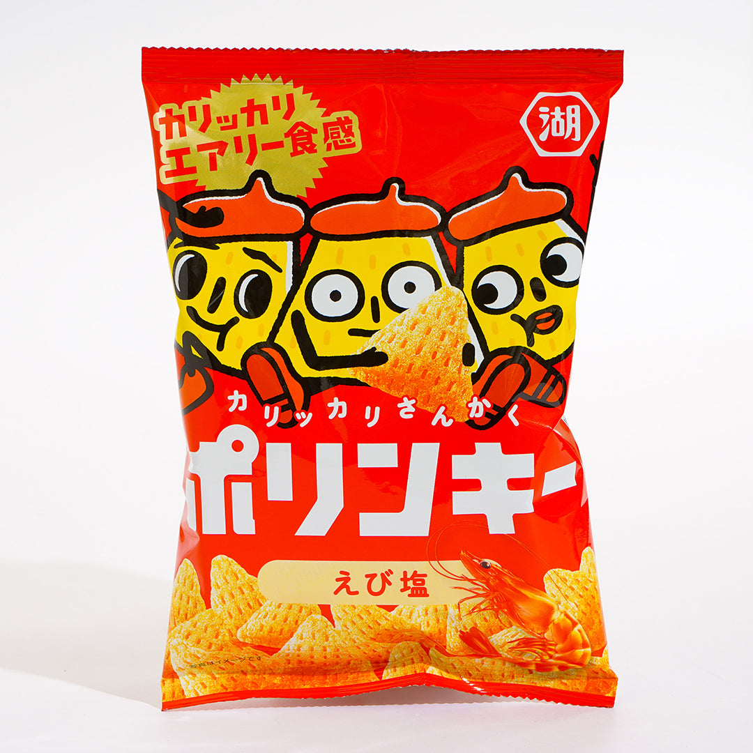 Koikeya Polinky Shrimp Salt Corn Snacks