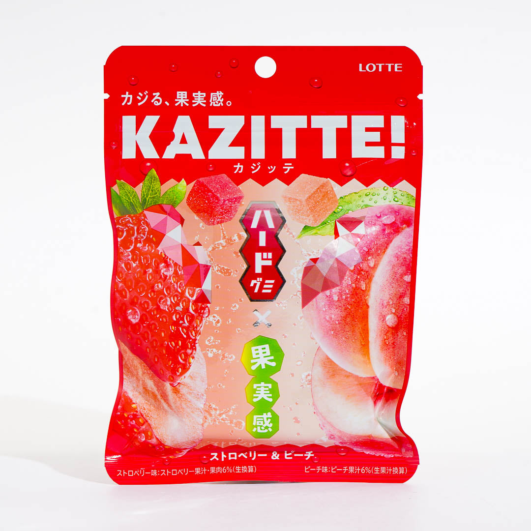 Lotte Kazitte Strawberry And Peach Gummies
