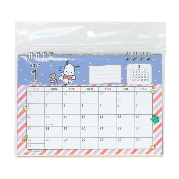 Pochacco 2027 Retro Desk Calendar