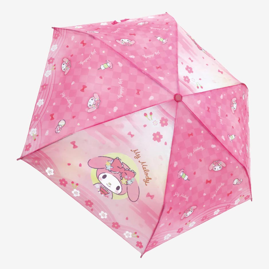 My Melody Hana Biyori Folding Umbrella