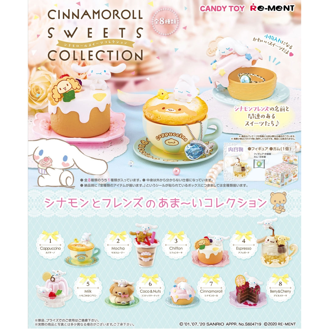 Re-Ment Cinnamoroll Sweets Collection