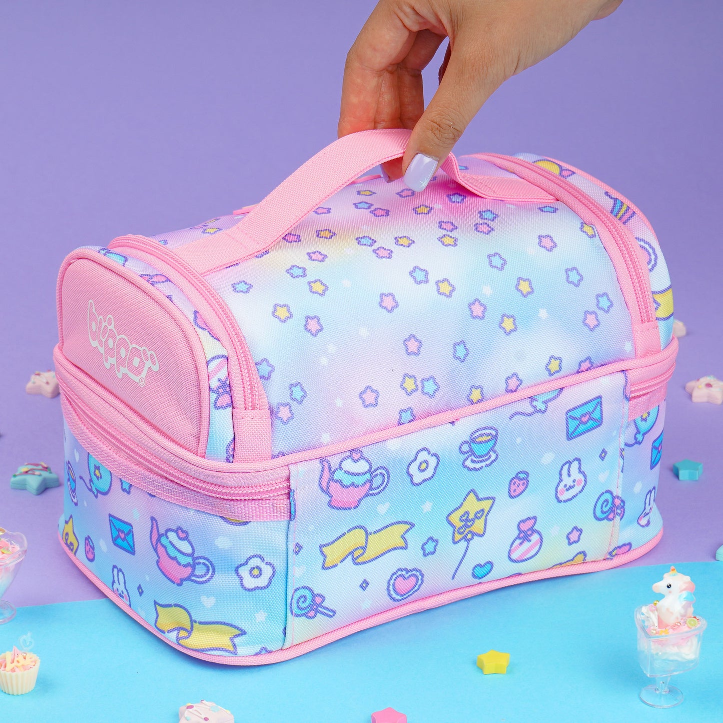 Blippo Harajuku Double Decker Lunch Box