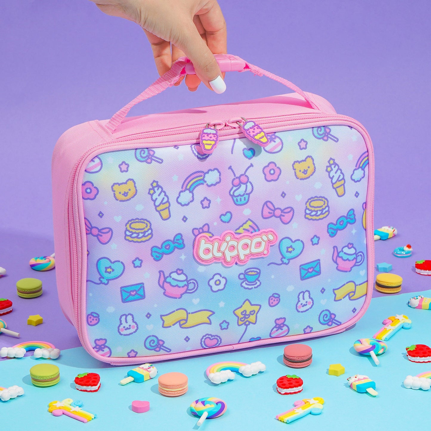 Blippo Harajuku Square Lunch Box