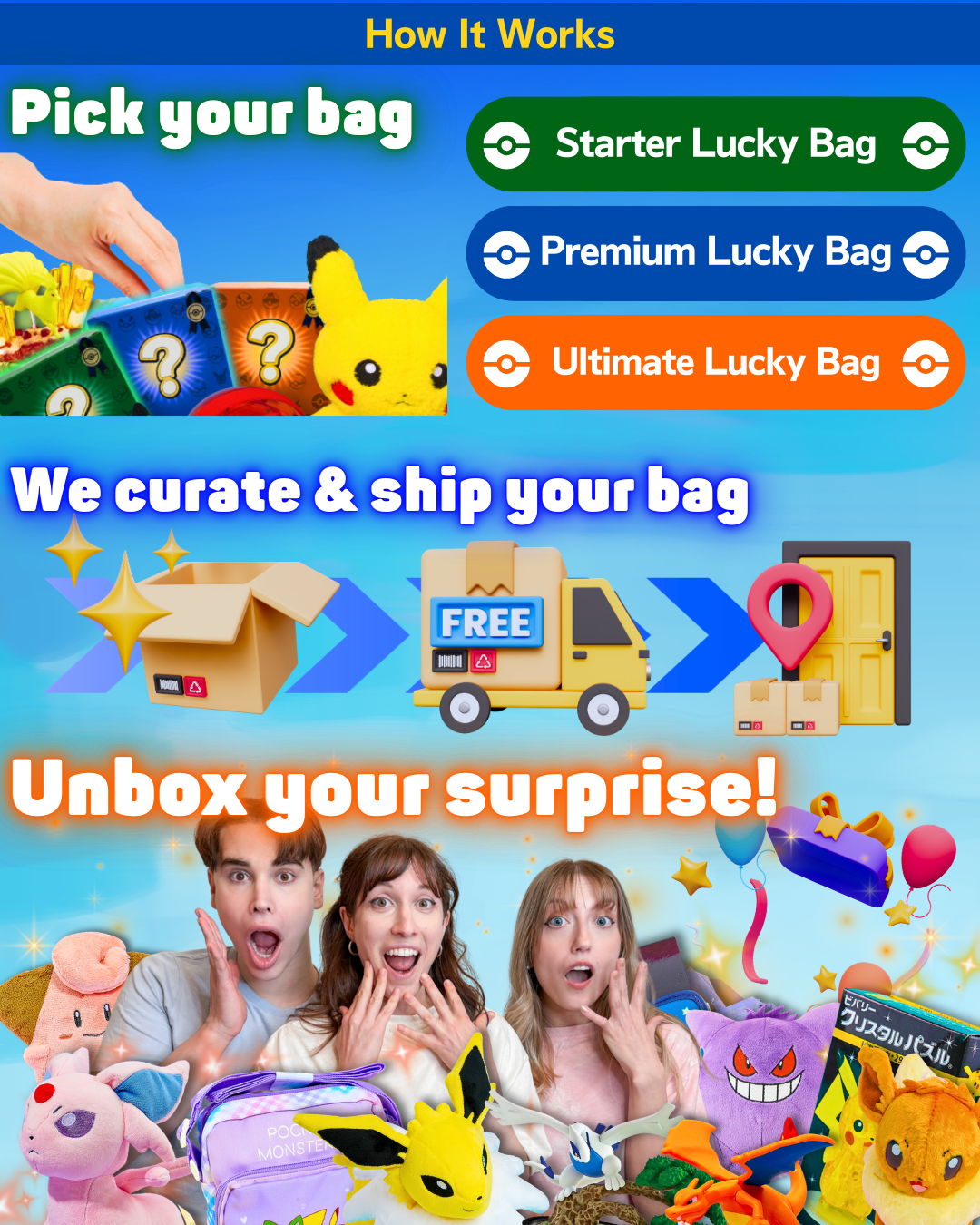 Pokemon Lucky Bags