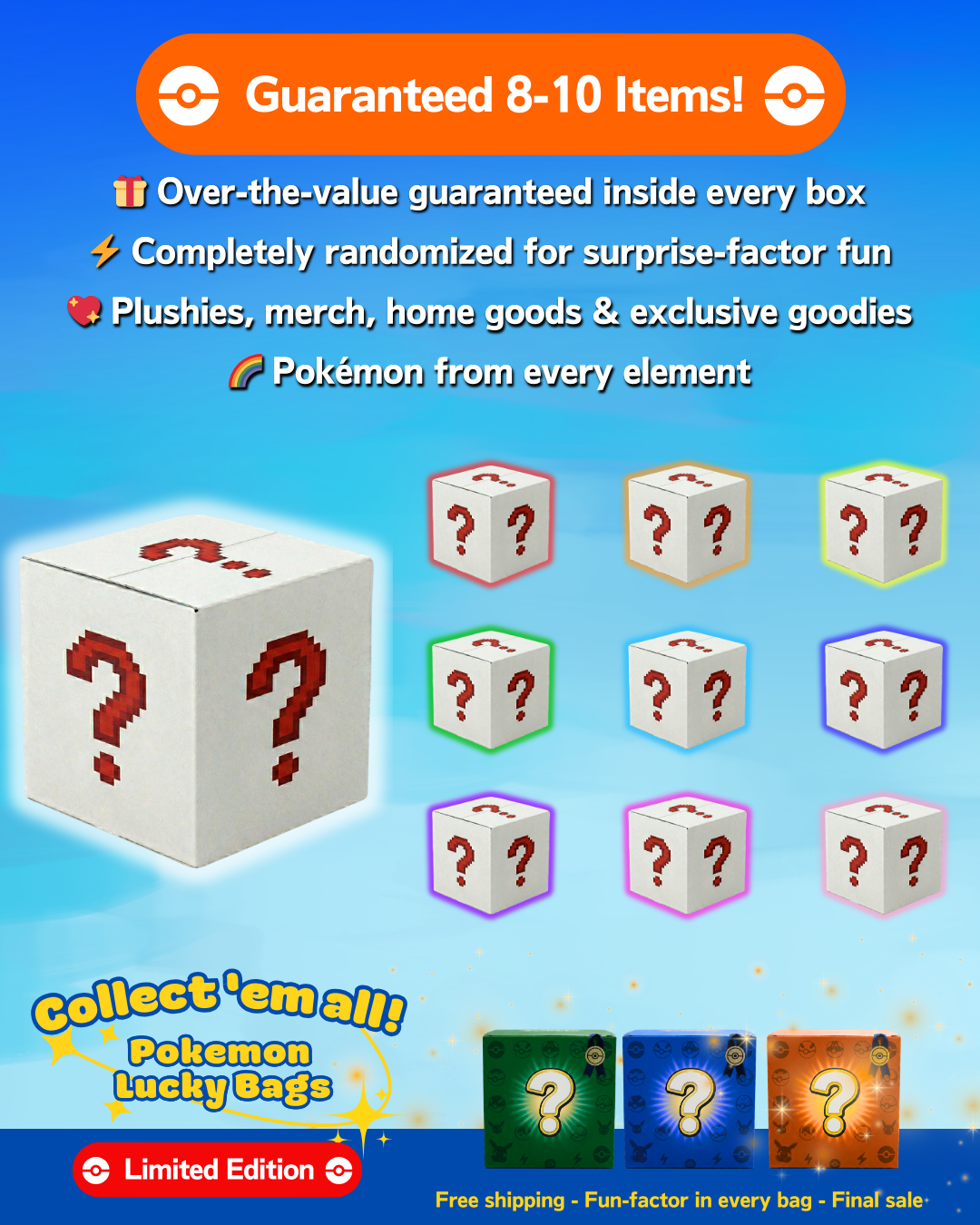 Pokemon Lucky Bags