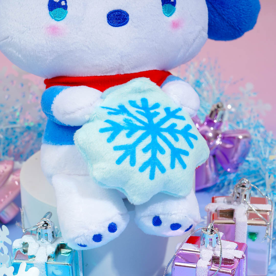 Pochacco Christmas Snowflake Plushie - Medium