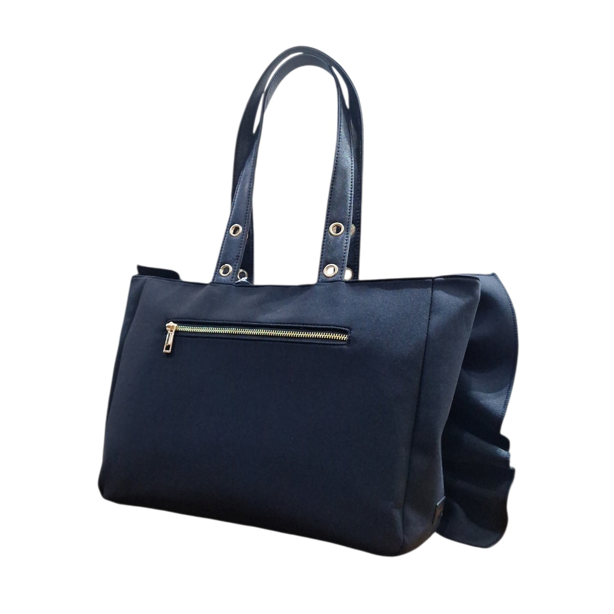 PRE-ORDER  | Rea Rare Ruffle Plushie Bag - Black Silver