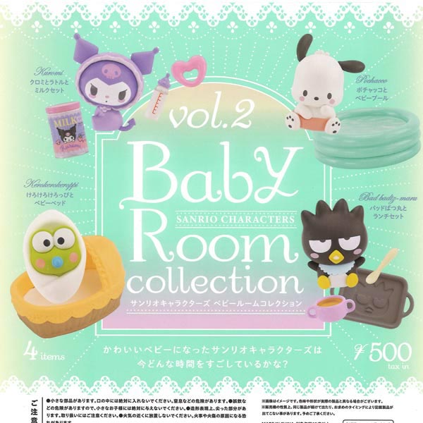 Sanrio Characters Baby Room Vol. 2 Figure Gachapon