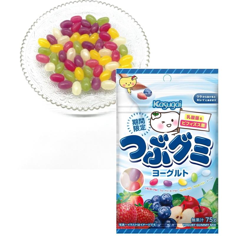 Kasugai Tsubu Gummies - Yogurt Assortment