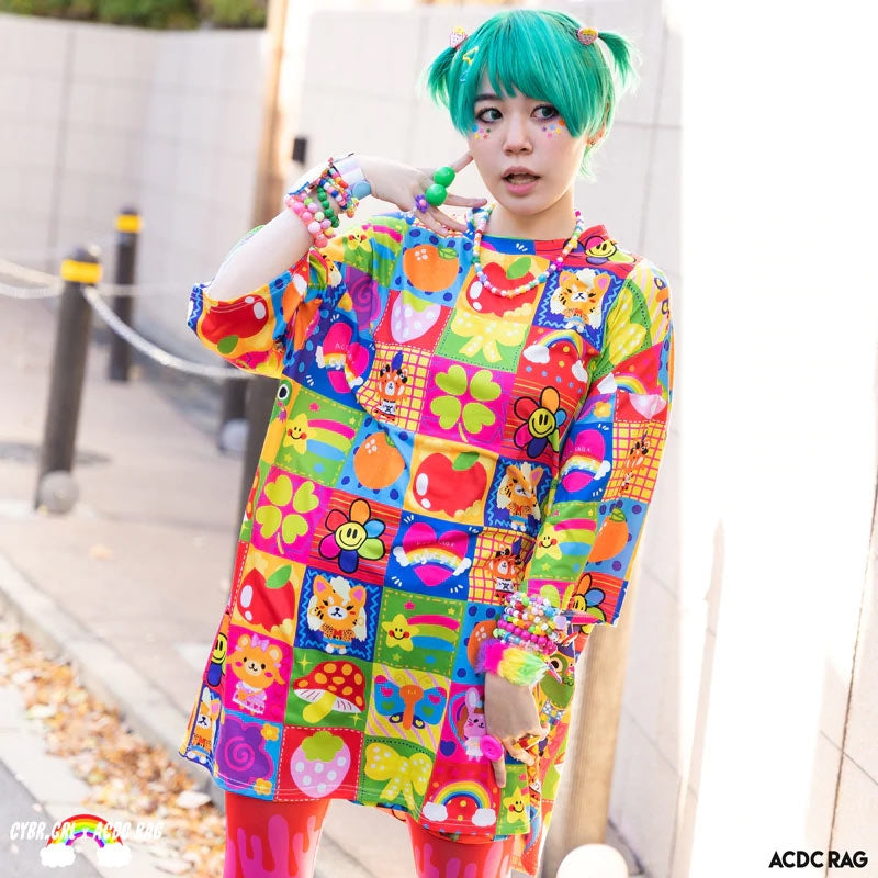 ACDC RAG Harajuku 4 EVER Huge T-Shirt