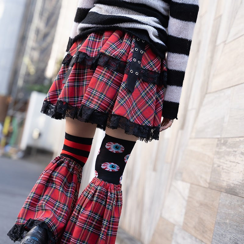 ACDC RAG Dark Gloomy Bear Belt Skirt