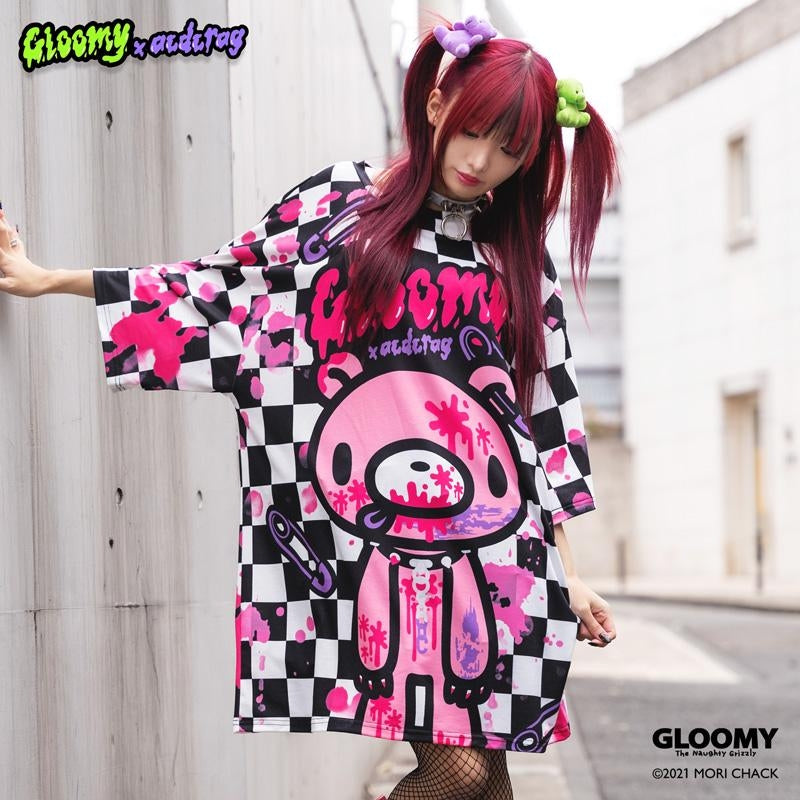 ACDC RAG Checkered Gloomy Huge T-Shirt