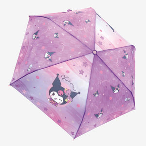 Kuromi Hana Biyori Folding Umbrella