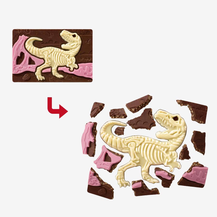 Bandai Charapaki Excavation Dinosaur Chocolate