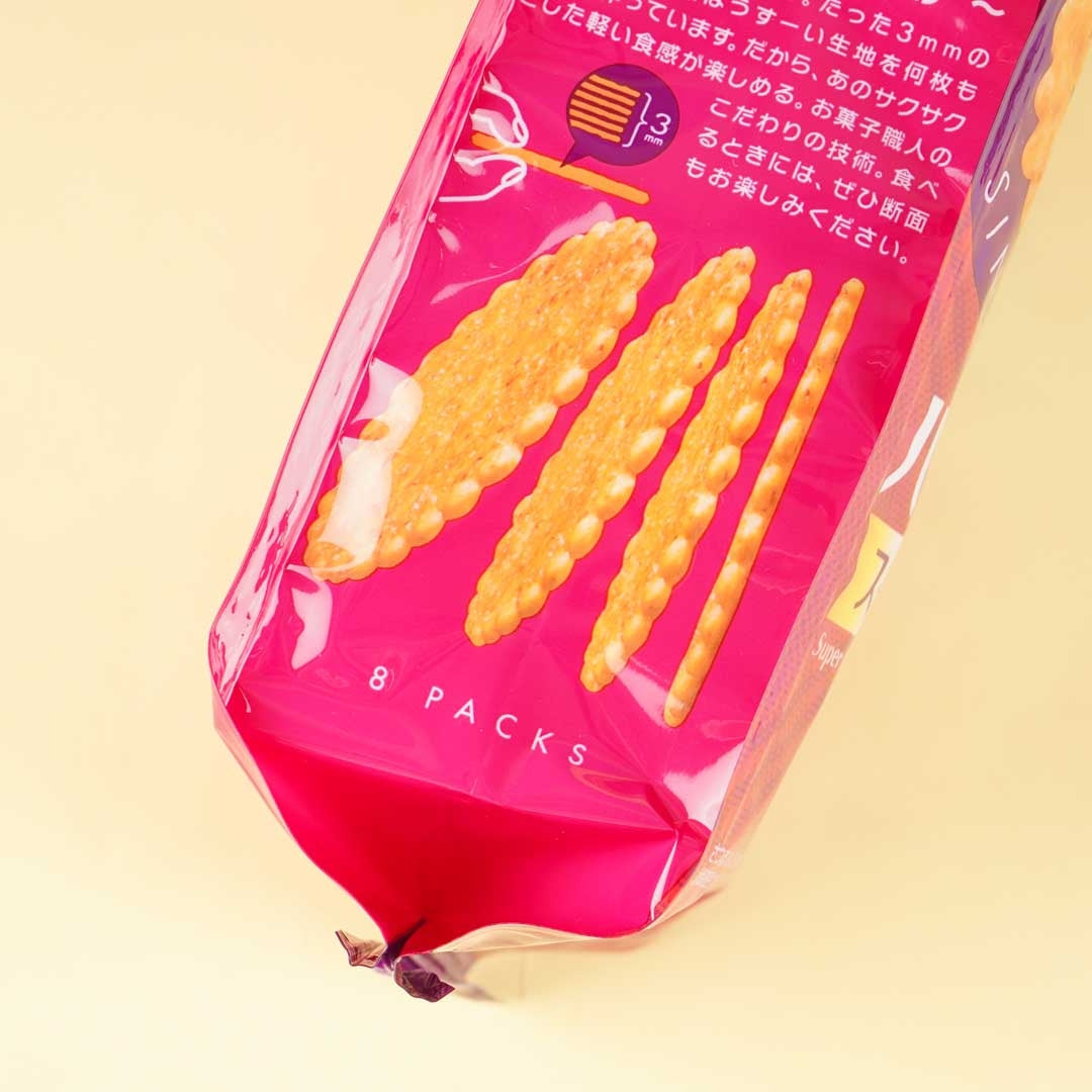 Tohato Smile Harvest Super Thin Biscuit Bag - Sweet Potato