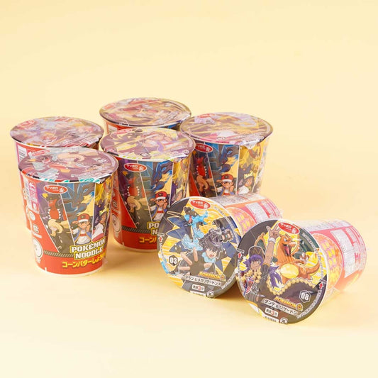 Pokemon Sapporo Ichiban Noodle Cup - Corn Butter Soy Sauce