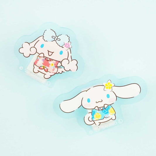 Cinnamoroll & Poron Summer Vacation Memo Clip Set - 2 pcs