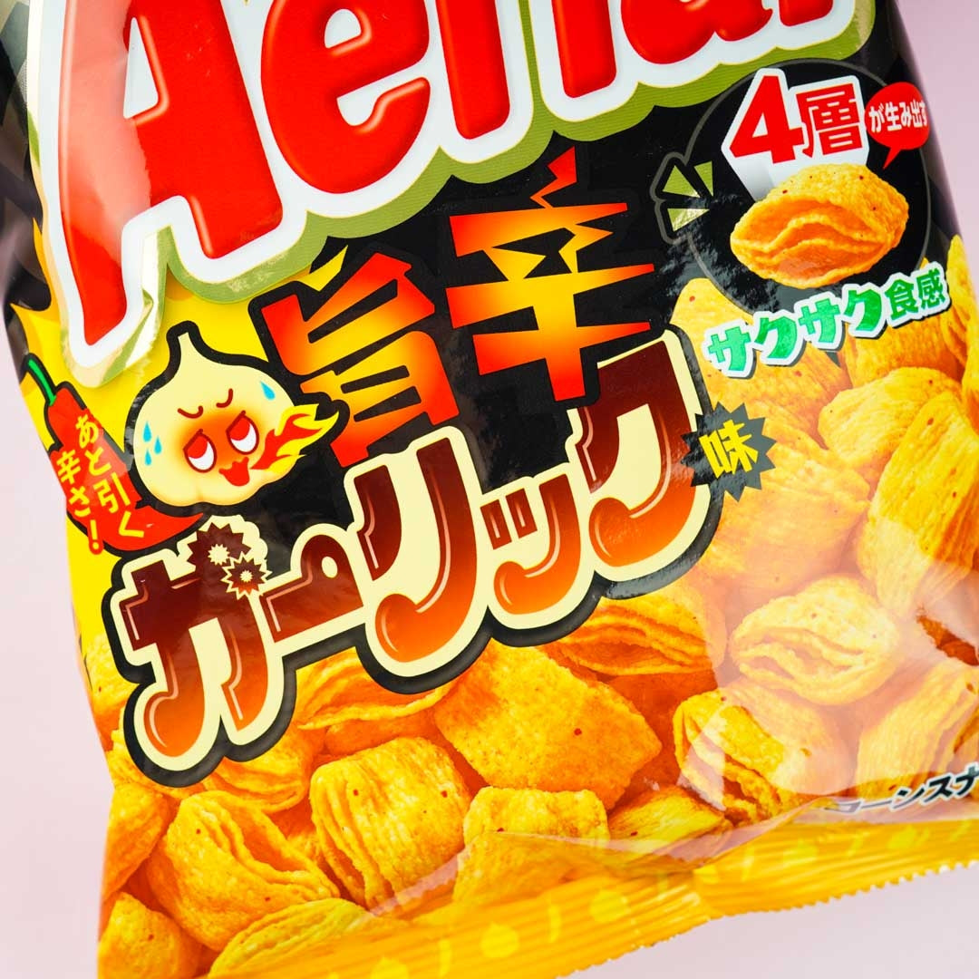 Aerial Corn Snacks - Spicy Garlic