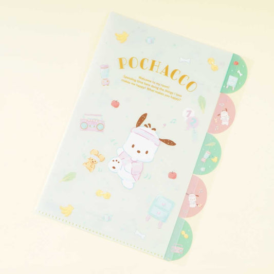 Pochacco Fitness Multi-Slot A4 File Folder