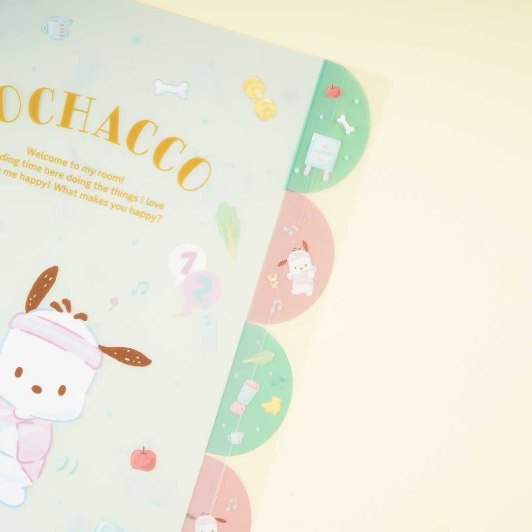 Pochacco Fitness Multi-Slot A4 File Folder