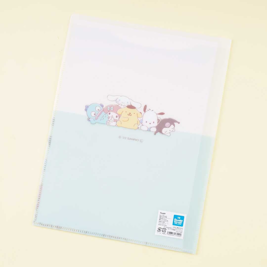 Sanrio Characters Sparkle Double Slot File Folder