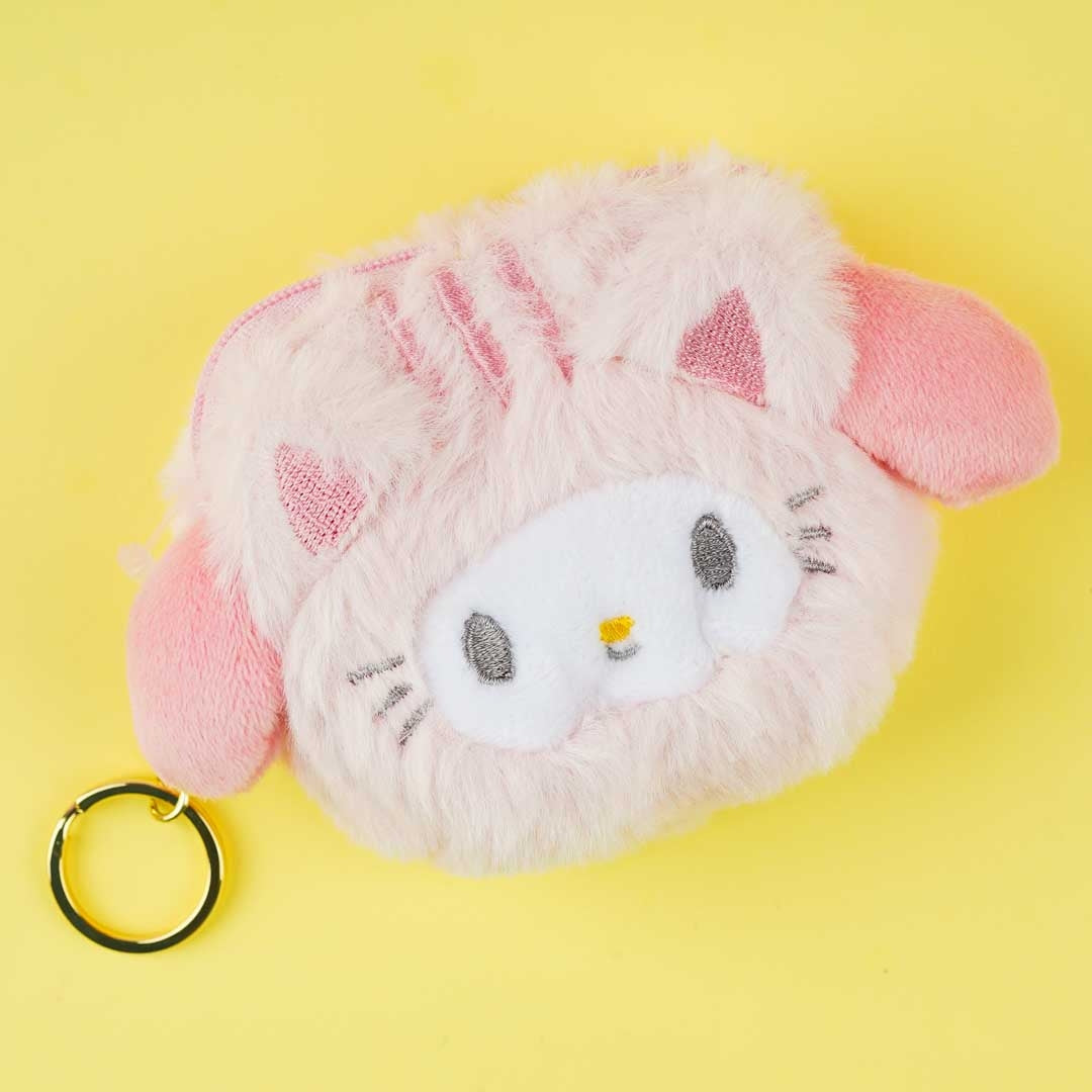 My Melody Happy Cat Mini Face Pouch