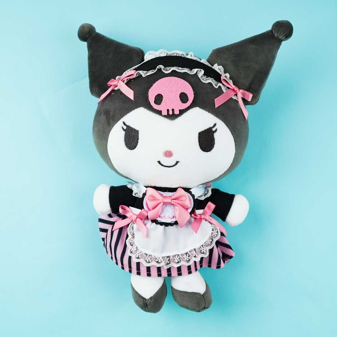 Kuromi Heart Maid Plushie - Medium