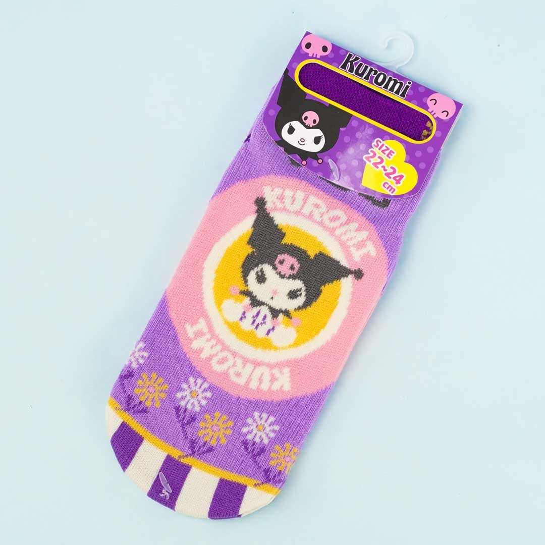 Kuromi Flower Power Socks