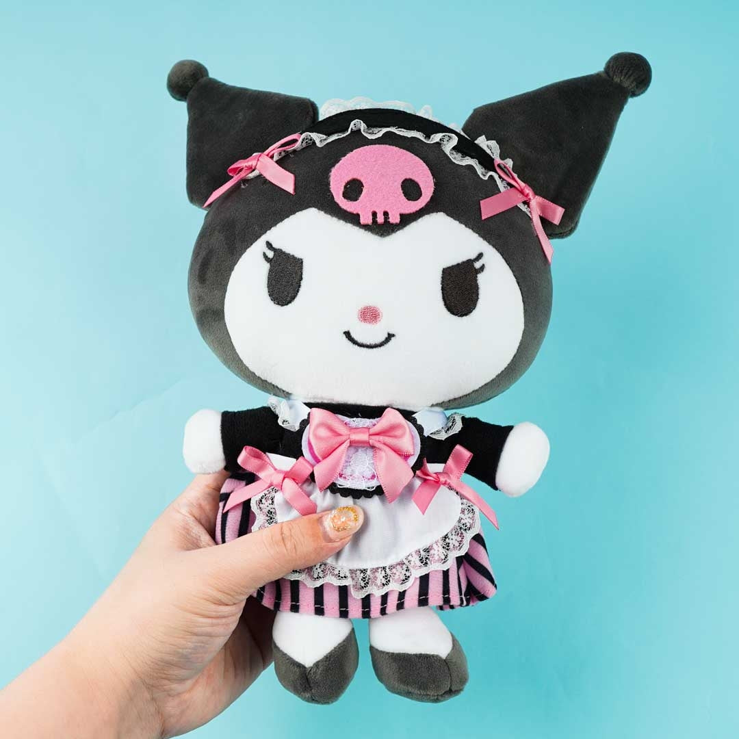 Kuromi Heart Maid Plushie - Medium
